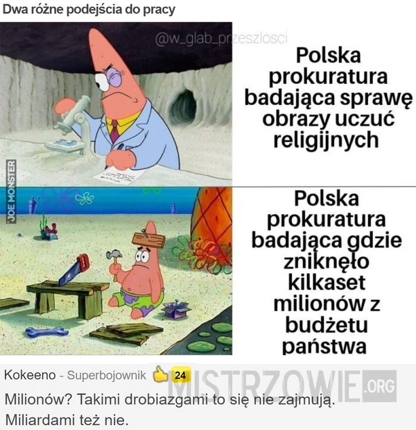 
    Dwa różne podejścia do pracy