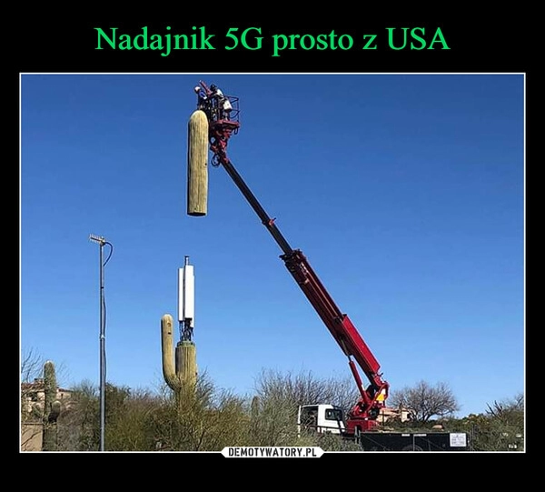 
    Nadajnik 5G prosto z USA