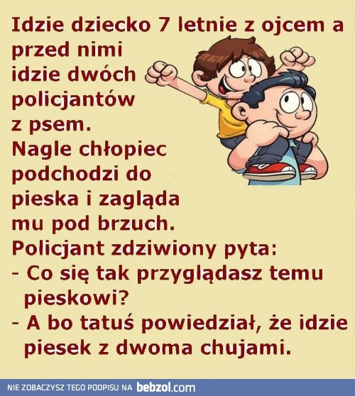 
    Szczery ojciec, szczere dziecko
