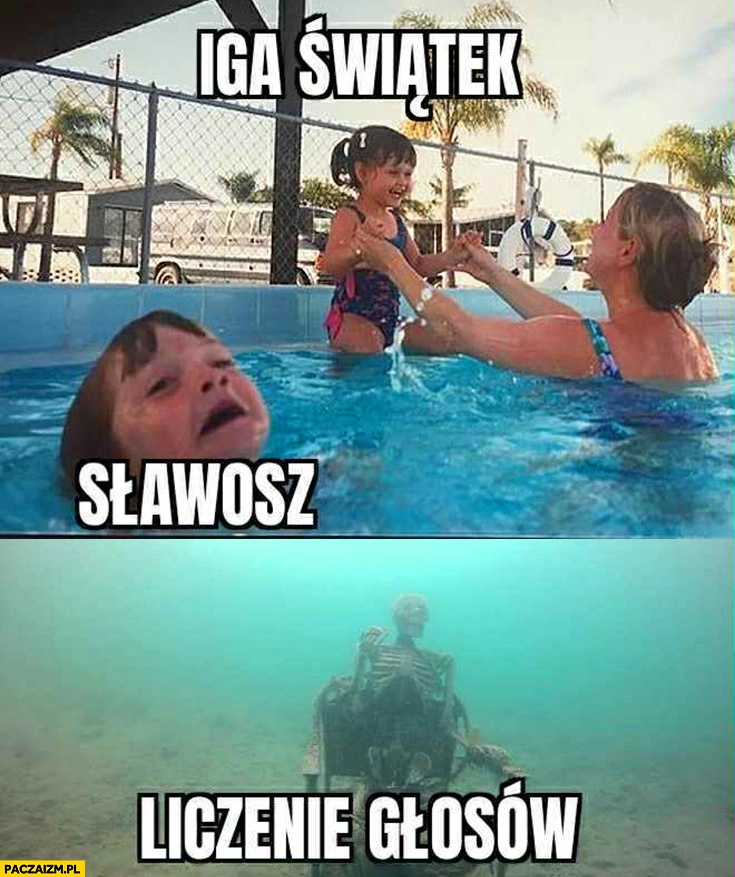 
    Zainteresowanie ludzi Iga Świątek Sławosz Uznański tonie liczenie głosów głęboko pod wodą