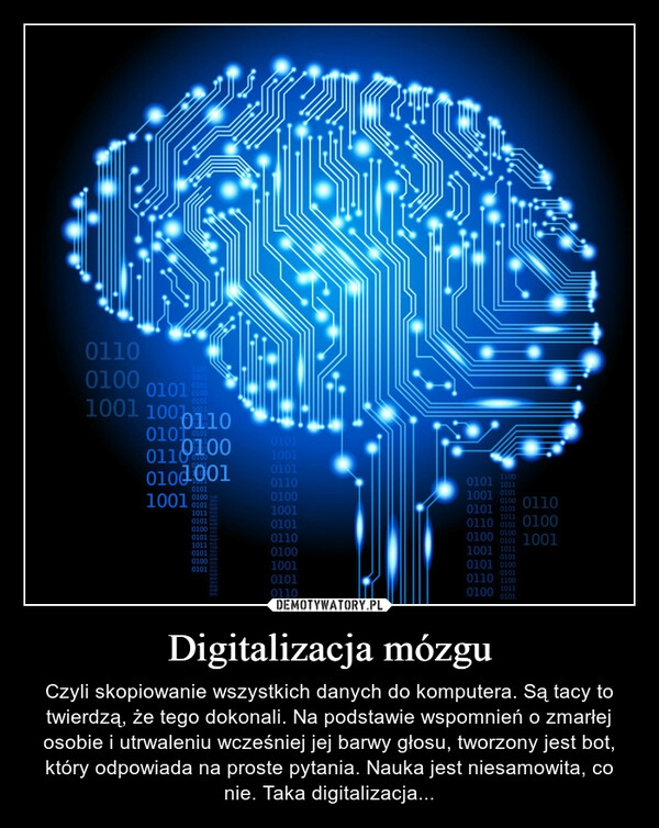 
    Digitalizacja mózgu