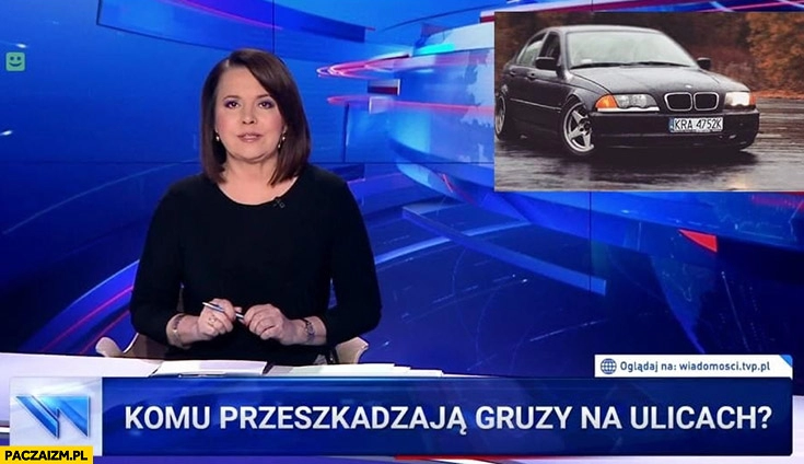 
    Komu przeszkadzają gruzy na ulicach? Pasek wiadomości TVP