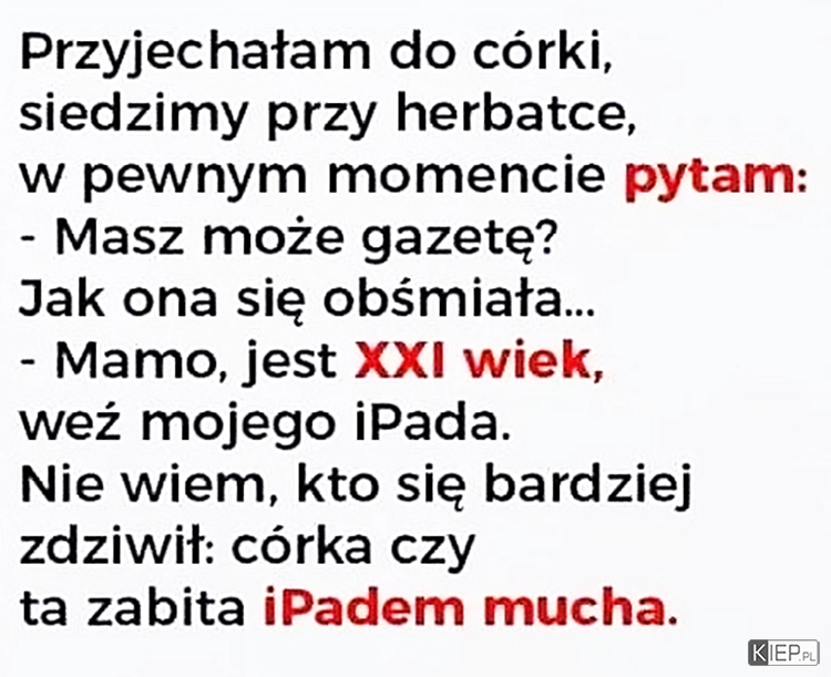 
    Masz może gazetę?