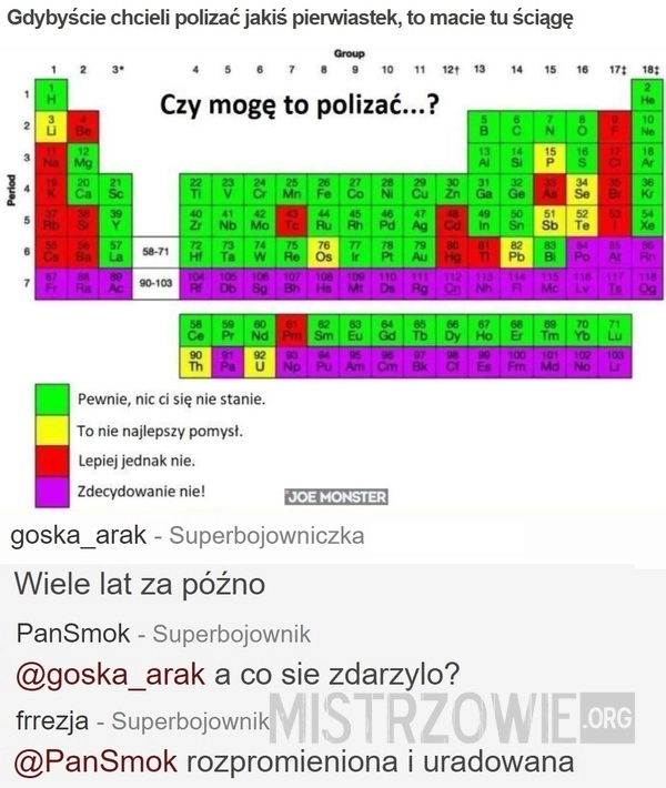 
    Gdybyście chcieli...