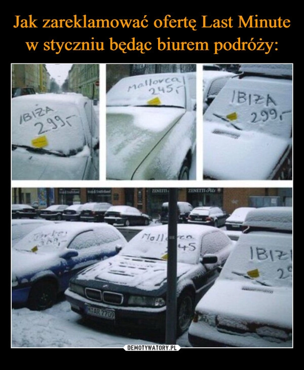 
    Jak zareklamować ofertę Last Minute w styczniu będąc biurem podróży: