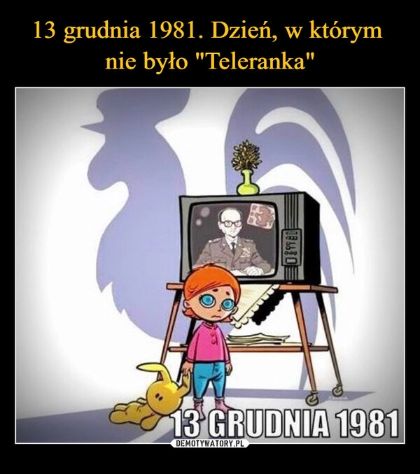 
    
13 grudnia 1981. Dzień, w którym
nie było "Teleranka" 