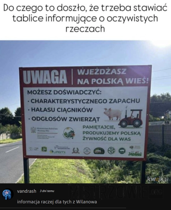 
    Tablica informacyjna