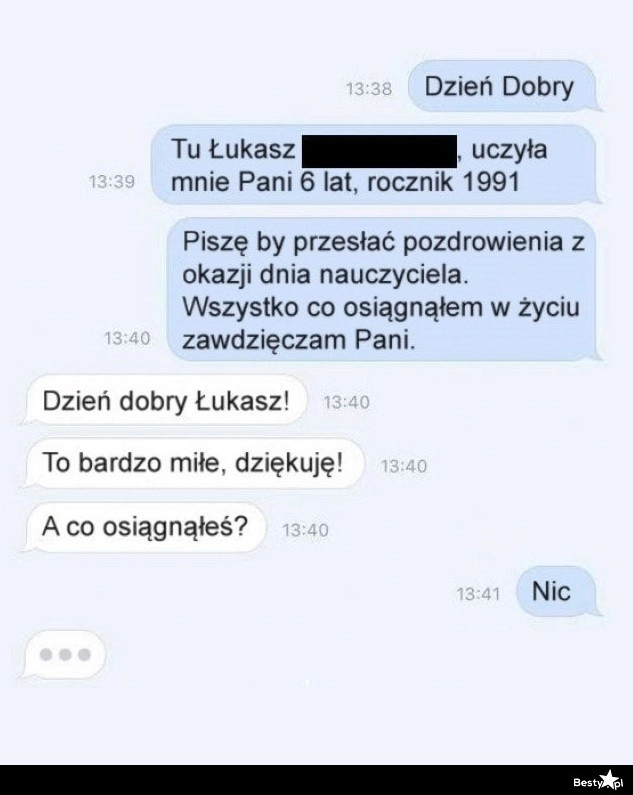 
    Pozdrowienia z okazji Dnia Nauczyciela 