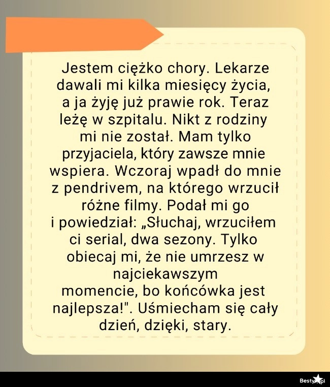 
    Wspierający przyjaciel 