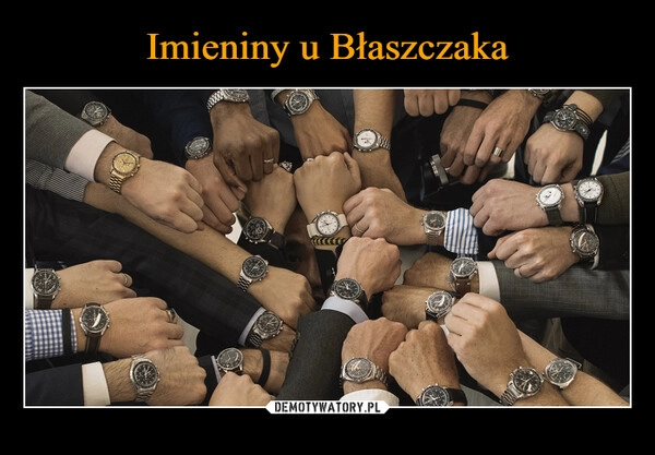 
    Imieniny u Błaszczaka