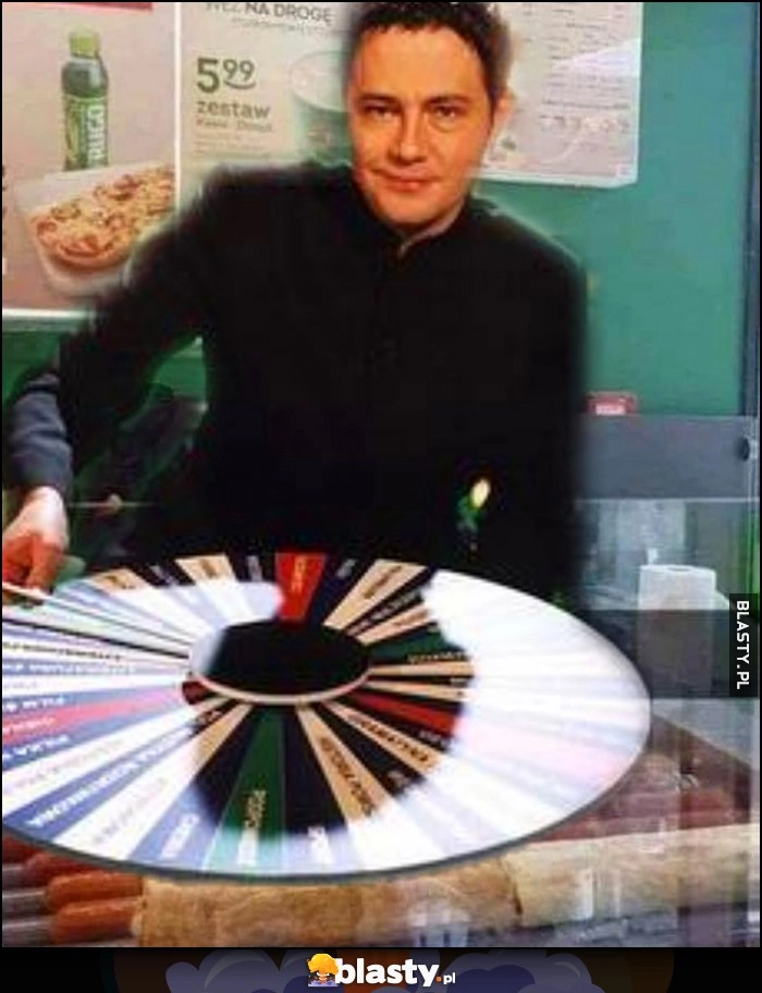
    Krzysztof Ibisz w Żabce koło fortuny jaka parówa wariacie?