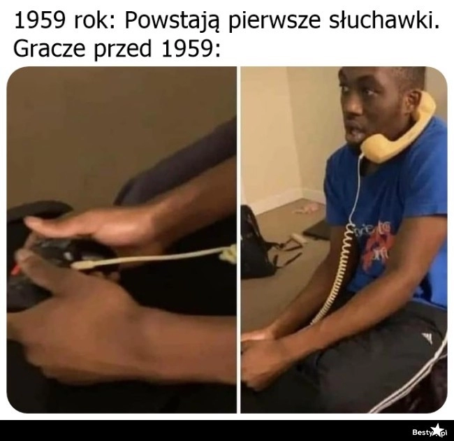 
    Pierwsze słuchawki 