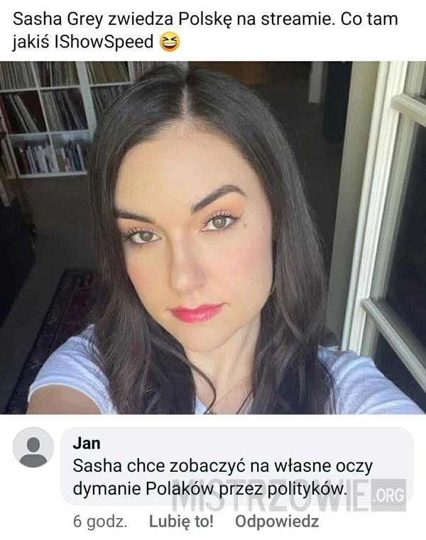 
    Sasha Grey w Polsce