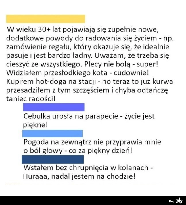 
    Życie po trzydziestce 