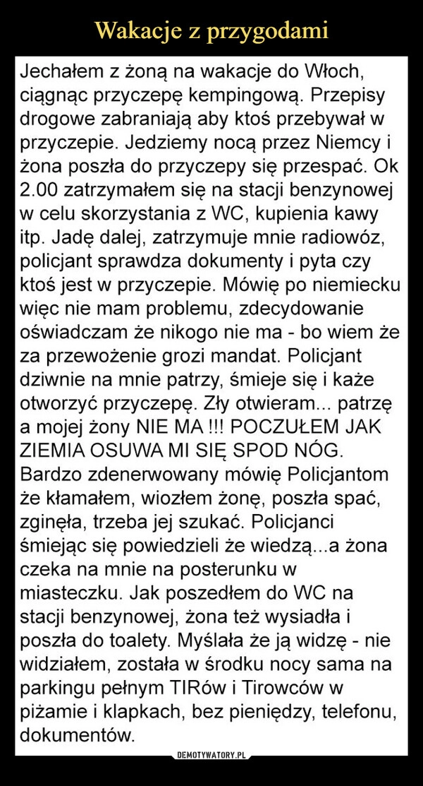 
    Wakacje z przygodami