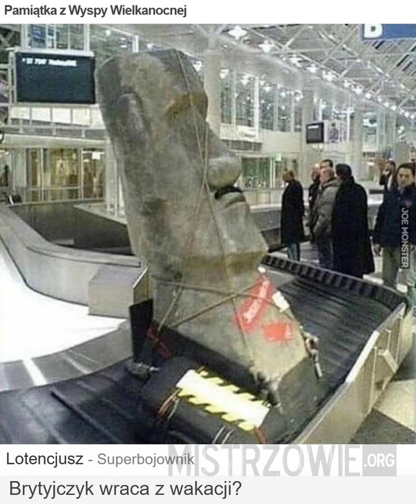 
    Pamiątka z Wyspy Wielkanocnej