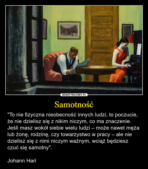 
    Samotność