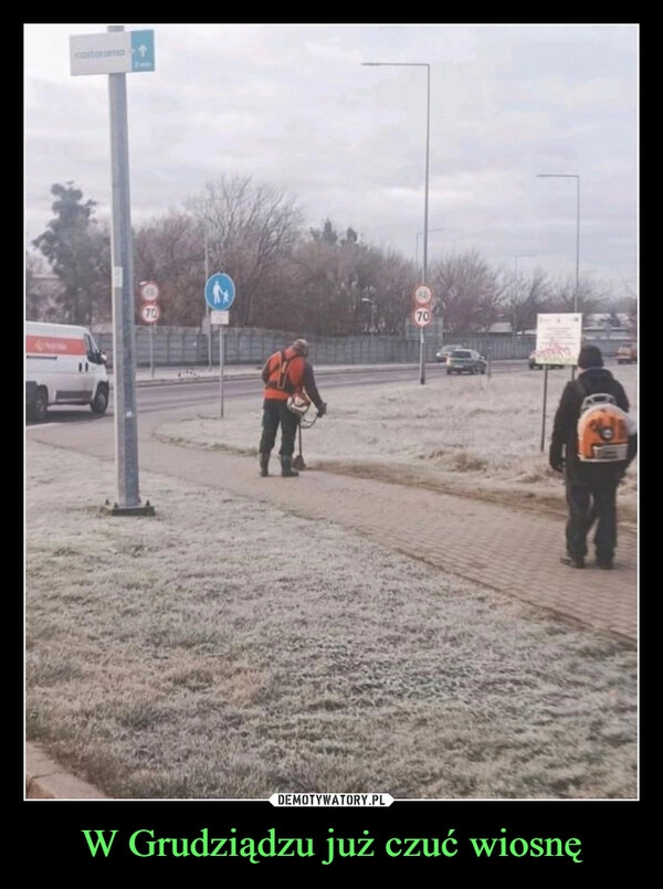 
    W Grudziądzu już czuć wiosnę