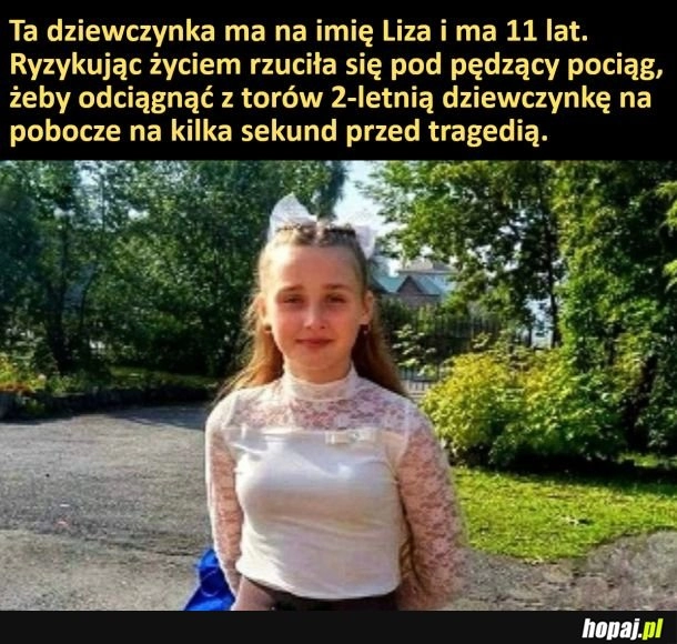 
    11-letnia dziewczynka uratowała życie 2-latce