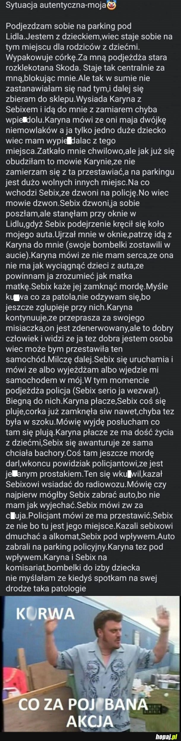 
    Co za akcja