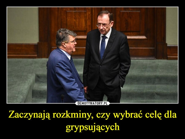 
    Zaczynają rozkminy, czy wybrać celę dla grypsujących