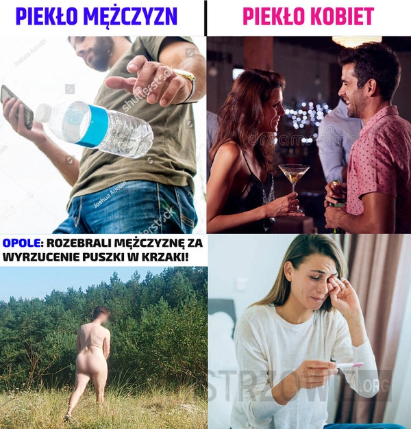 
    Piekło mężczyzn vs Piekło kobiet