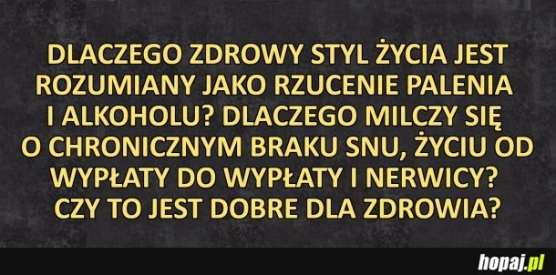 
    Zdrowy styl życia