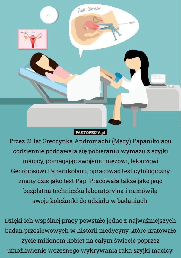 
    Przez 21 lat Greczynka Andromachi (Mary) Papanikolaou codziennie poddawała...