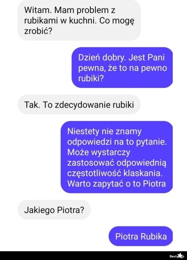 
    Problem z rubikami 