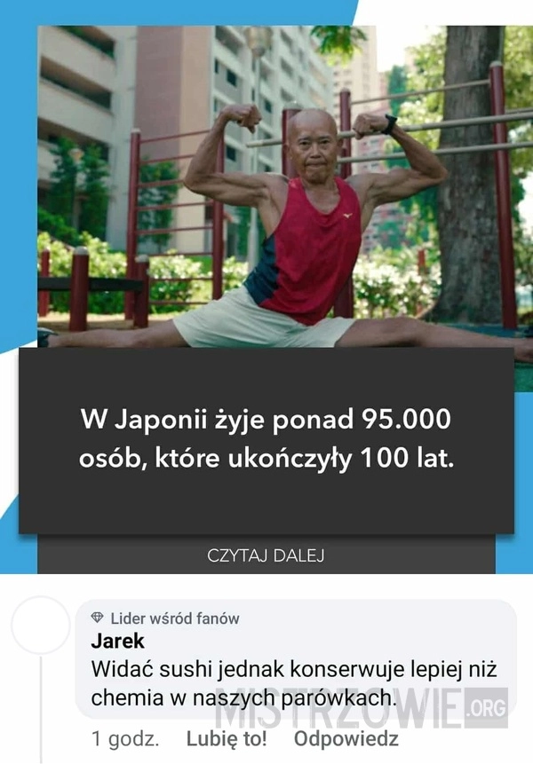 
    Długość życia w Japonii