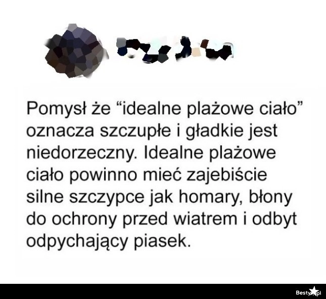 
    Idealne plażowe ciało 