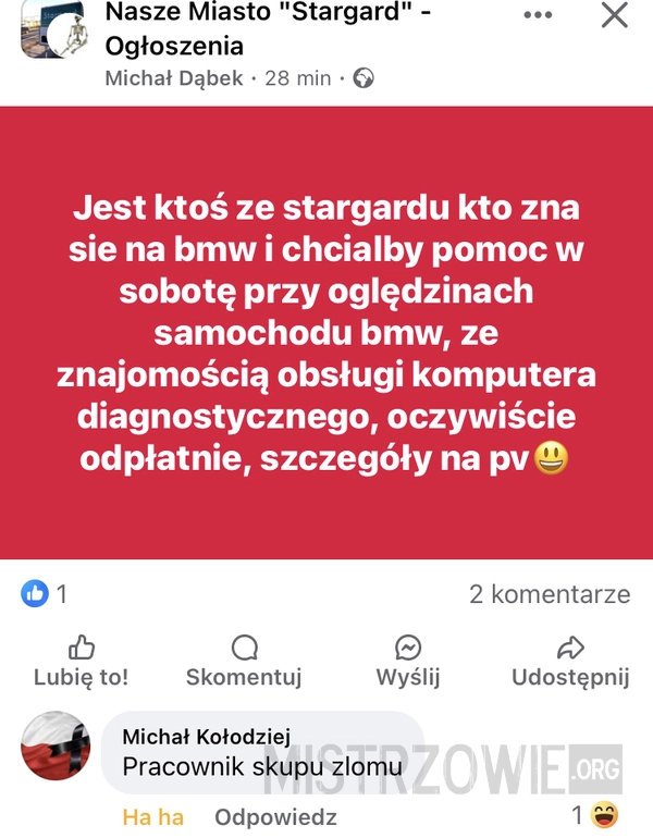 
    Znawca BMW