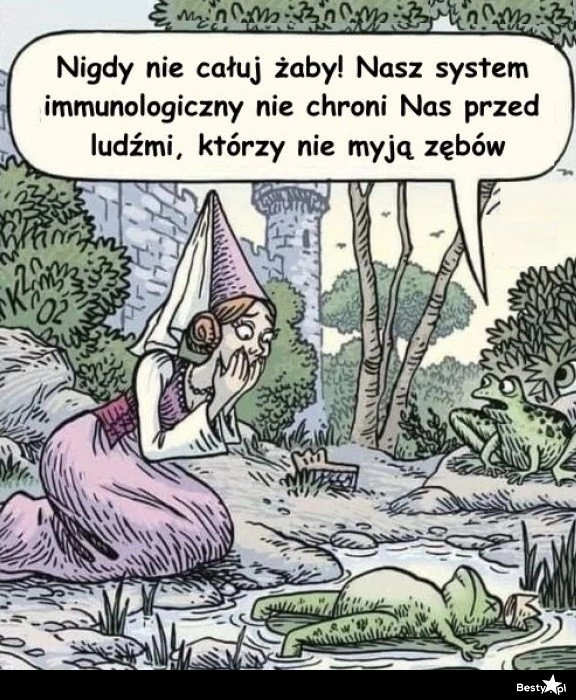 
    Całowanie żaby 