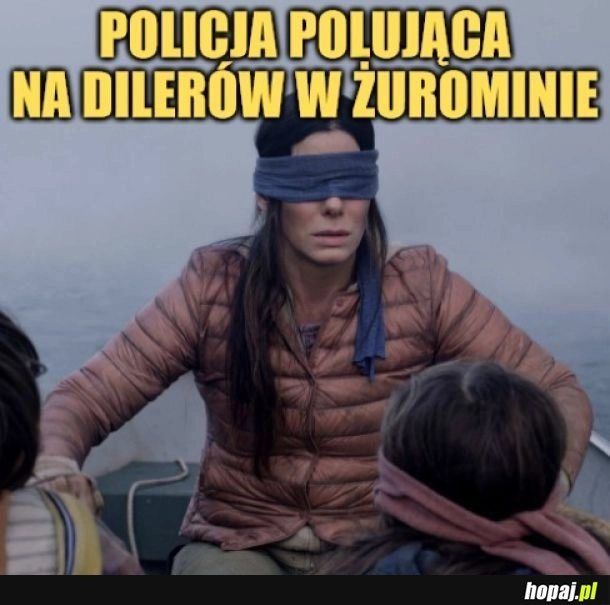 
    Policja w Żurominie. 