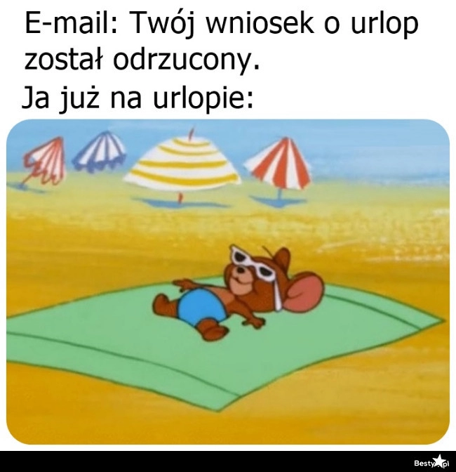 
    Wniosek o urlop 