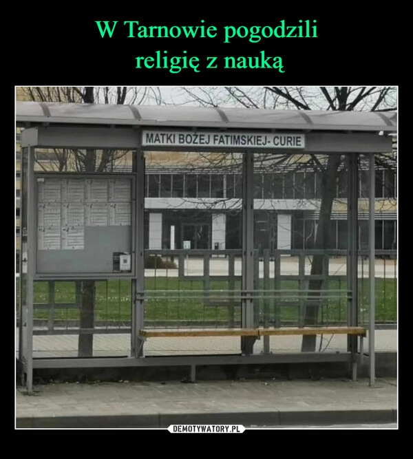 
    W Tarnowie pogodzili
 religię z nauką