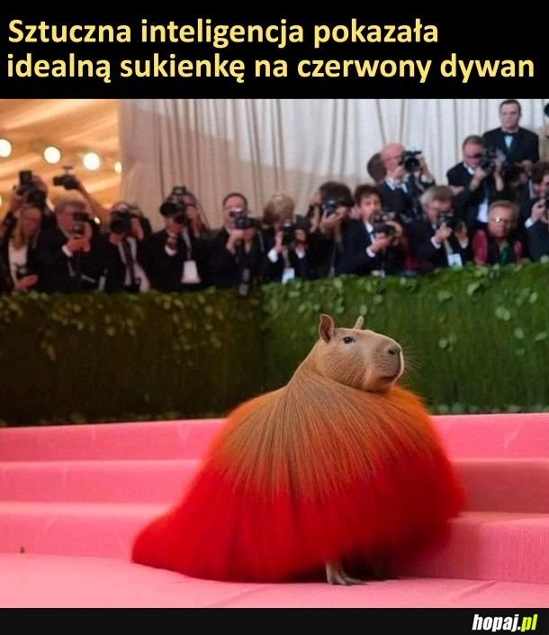 
    Idealna sukienka na czerwony dywan