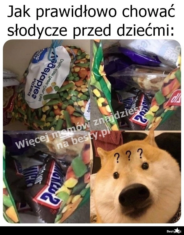 
    Jak chować słodycze przed dziećmi 