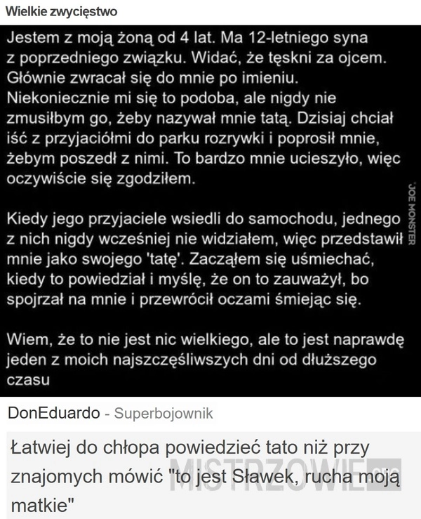 
    Wielkie zwycięstwo