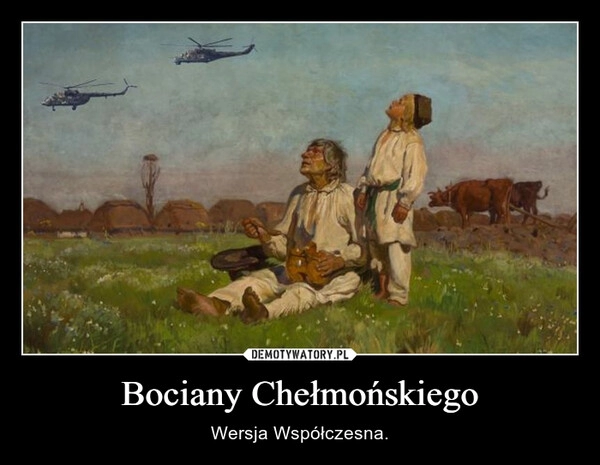 
    Bociany Chełmońskiego