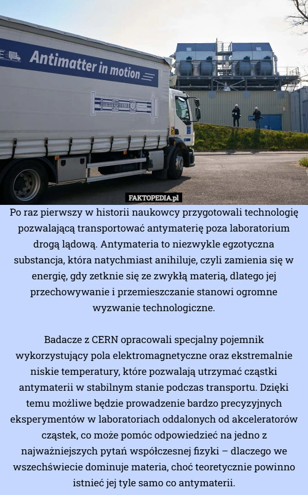 
    Po raz pierwszy w historii naukowcy przygotowali technologię pozwalającą