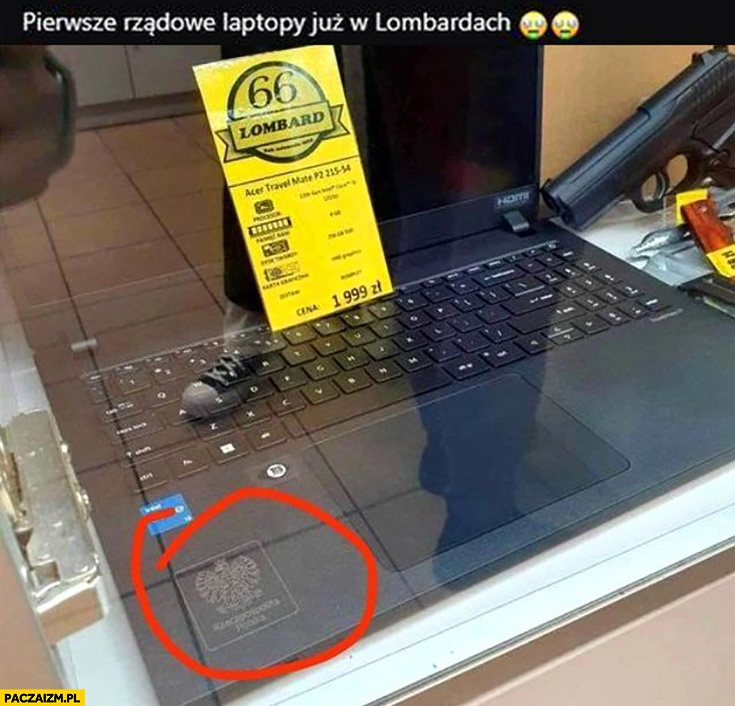 
    Pierwsze rządowe laptopy już w lombardach