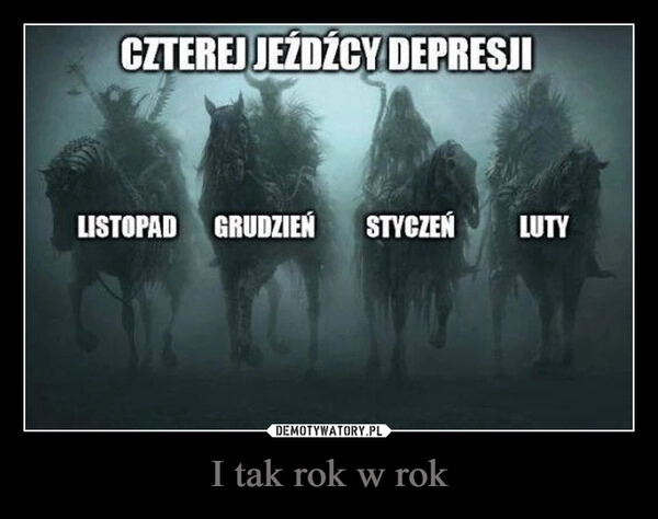 
    I tak rok w rok