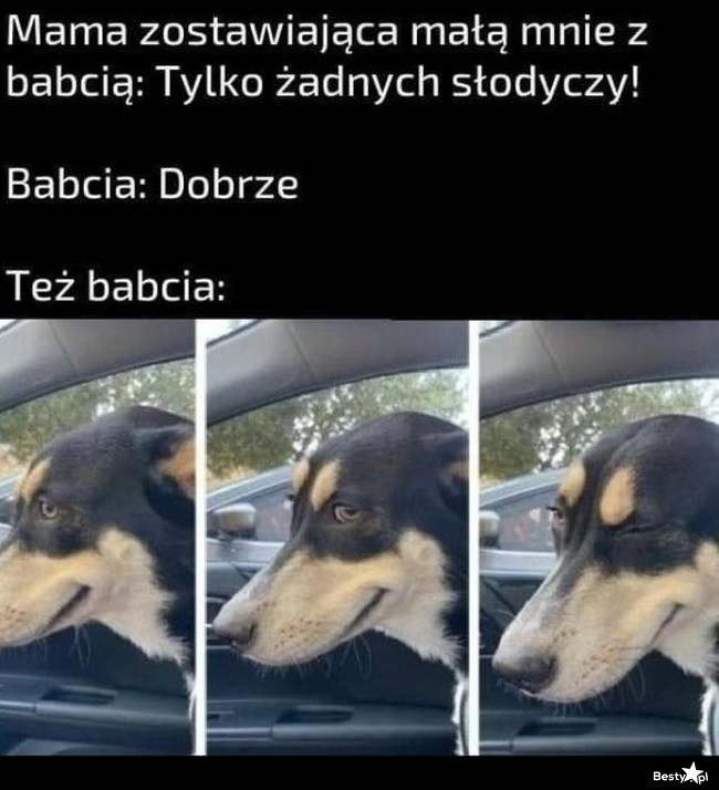 
    Babcia i słodycze 