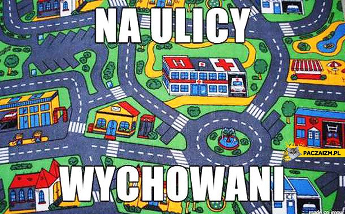 
    Na ulicy wychowani