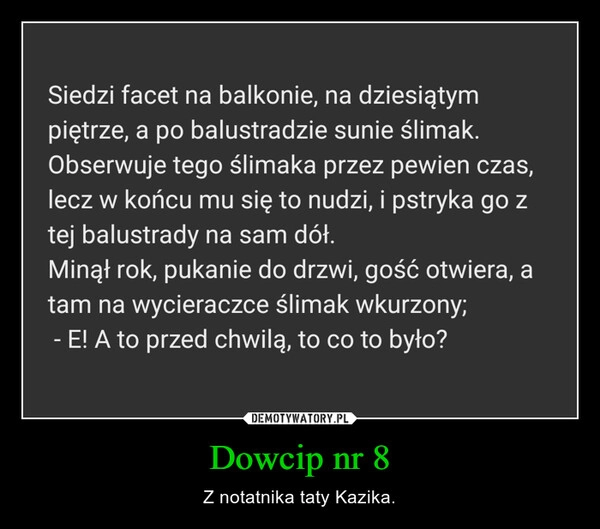 
    Dowcip nr 8