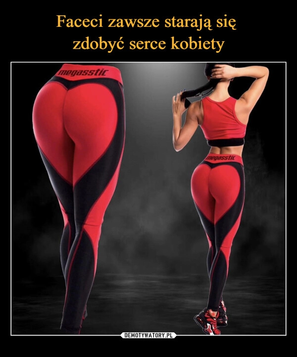 
    Faceci zawsze starają się 
zdobyć serce kobiety