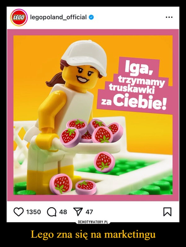 
    Lego zna się na marketingu