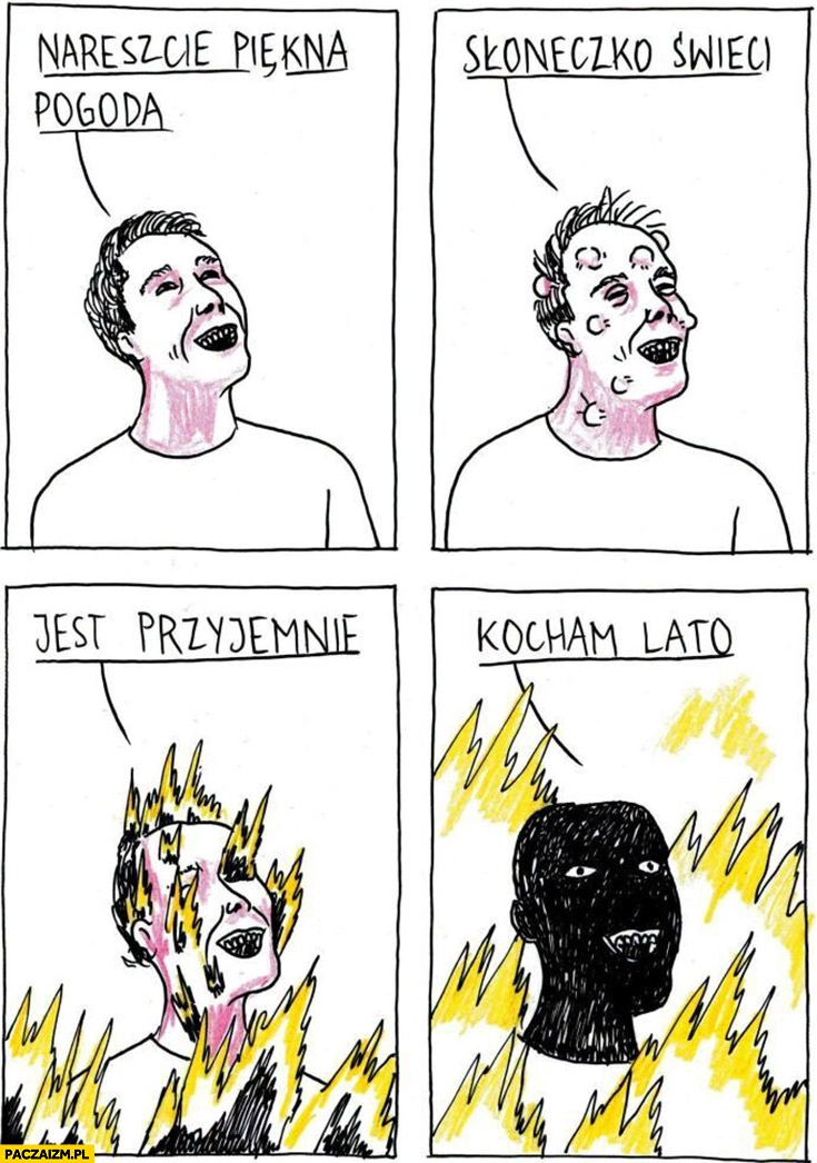 
    Nareszcie piękna pogoda słoneczko świeci jest przyjemnie kocham lato