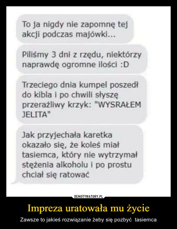 
    Impreza uratowała mu życie 